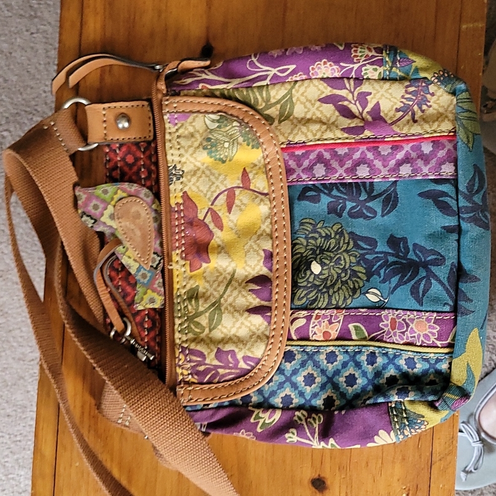Bright colorful purse